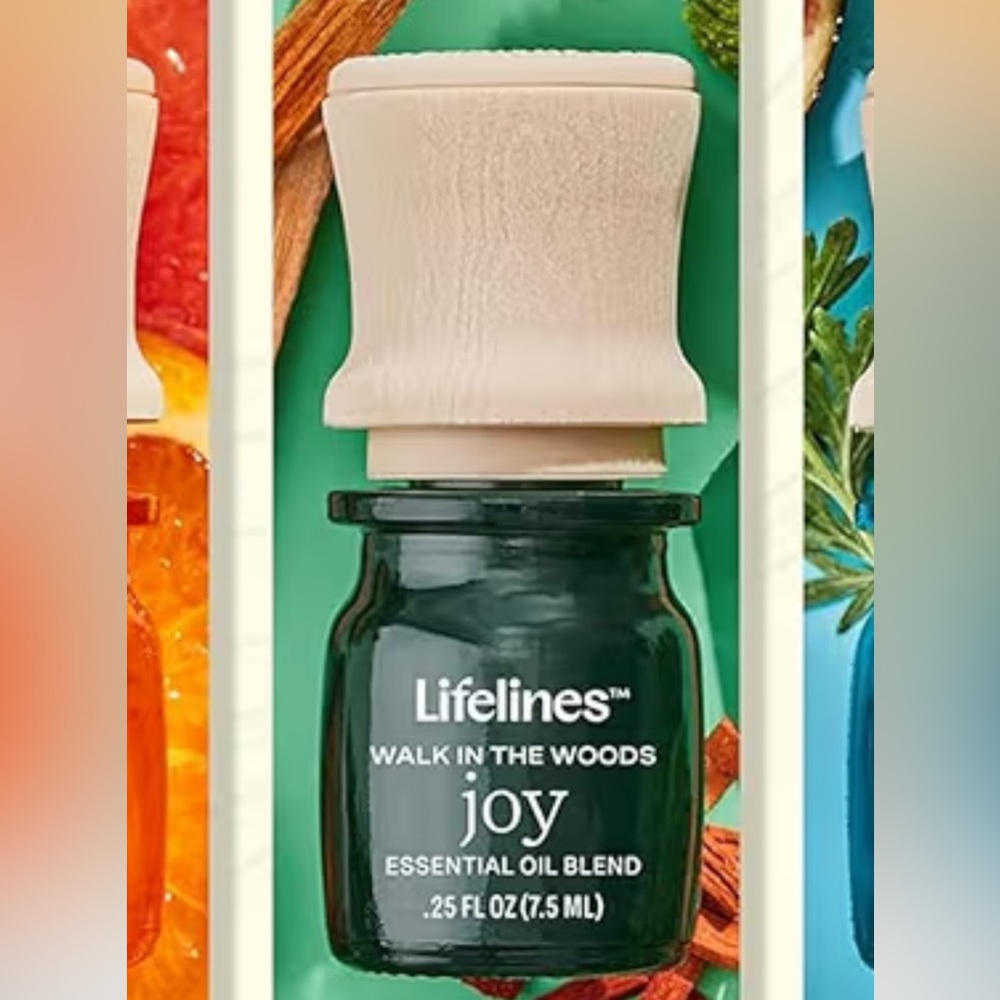 Lifelines Walk In The Woods Joy Essential Oil Blend & Grounding Stone